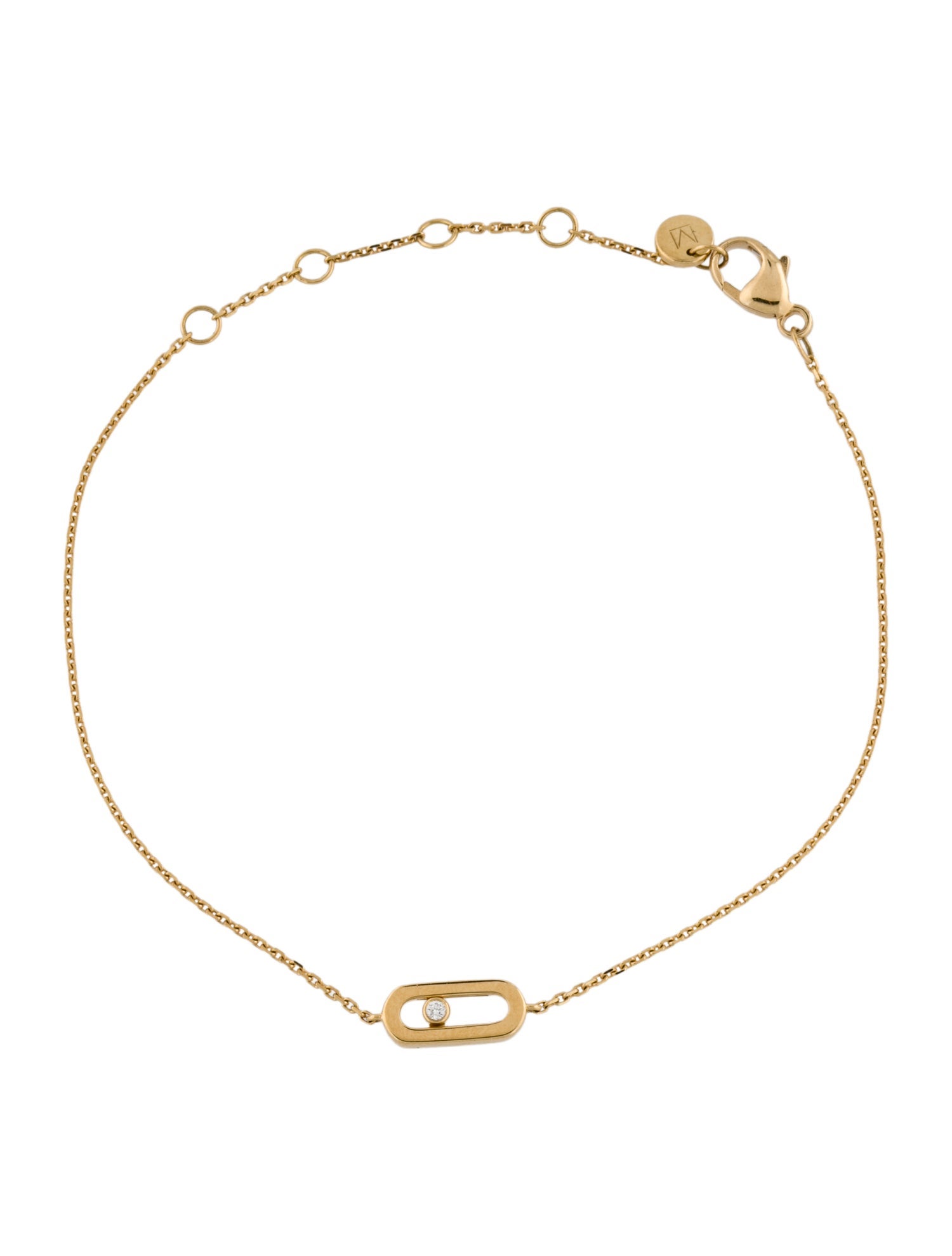 Messika 18K Diamond Move Uno Bracelet