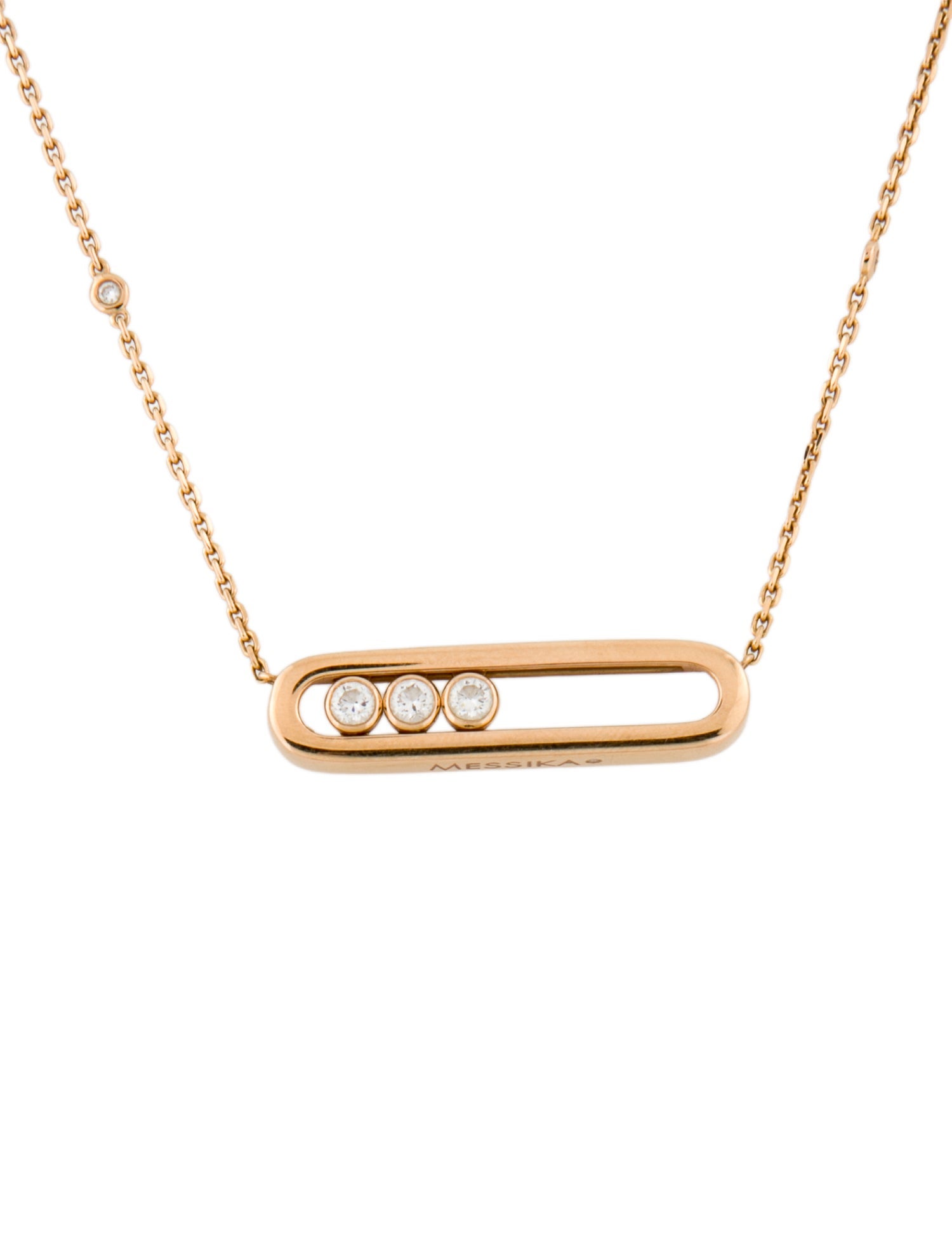 Messika 18K Diamond Move Pendant Necklace