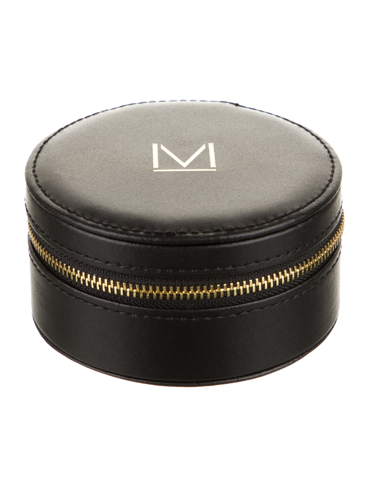 Messika Leather Logo Travel Case