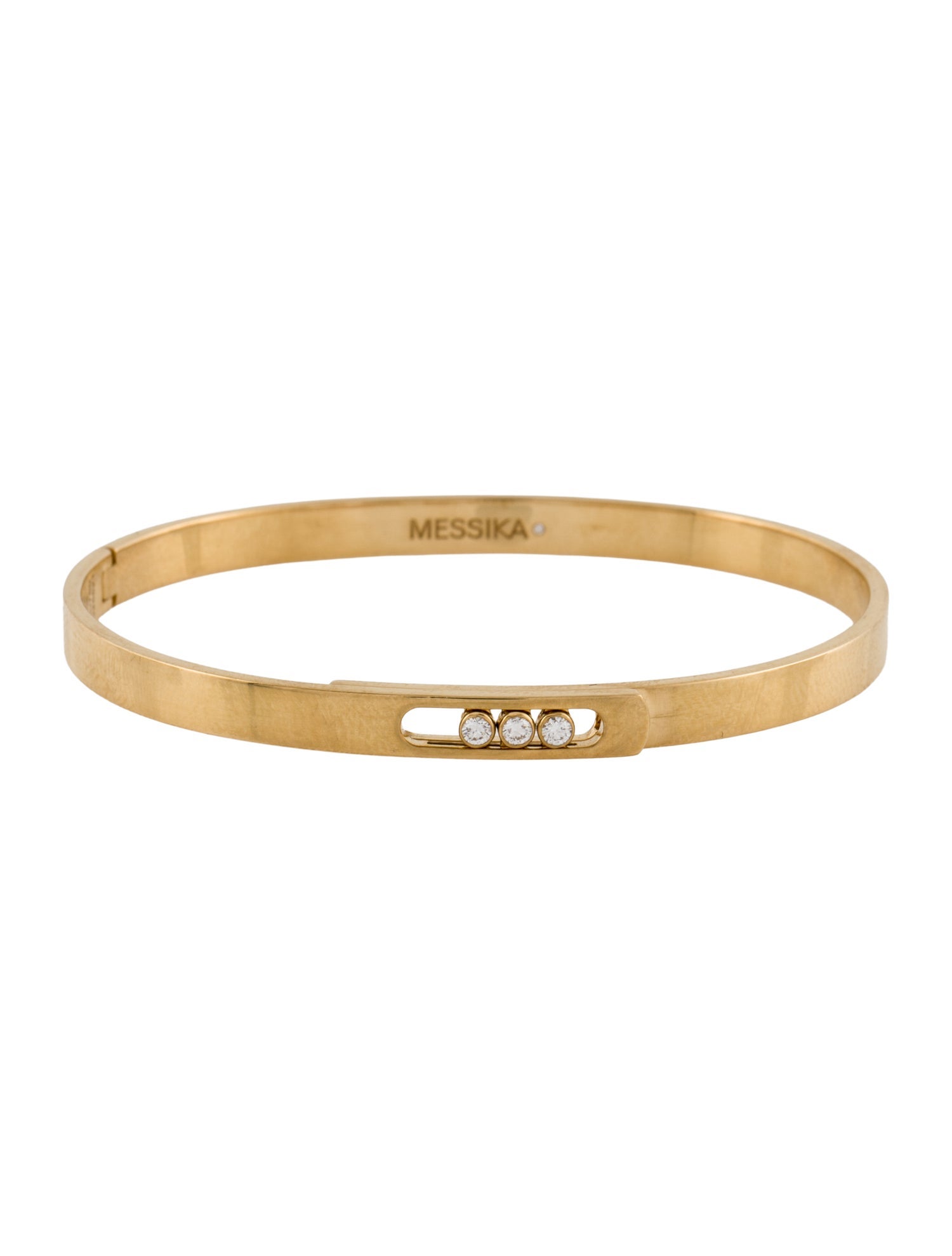 Messika 18K Diamond Move Noa Bangle Bracelet