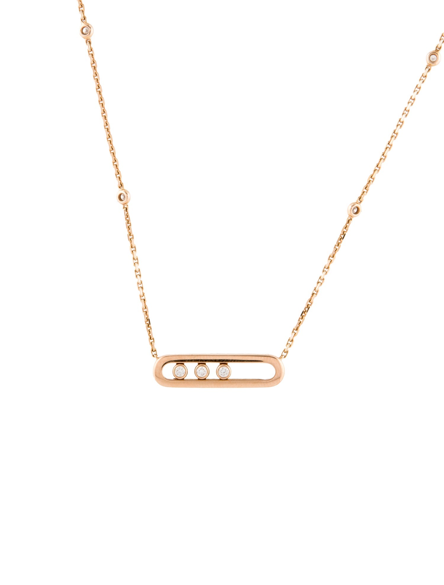 Messika 18K Diamond Move Pendant Necklace