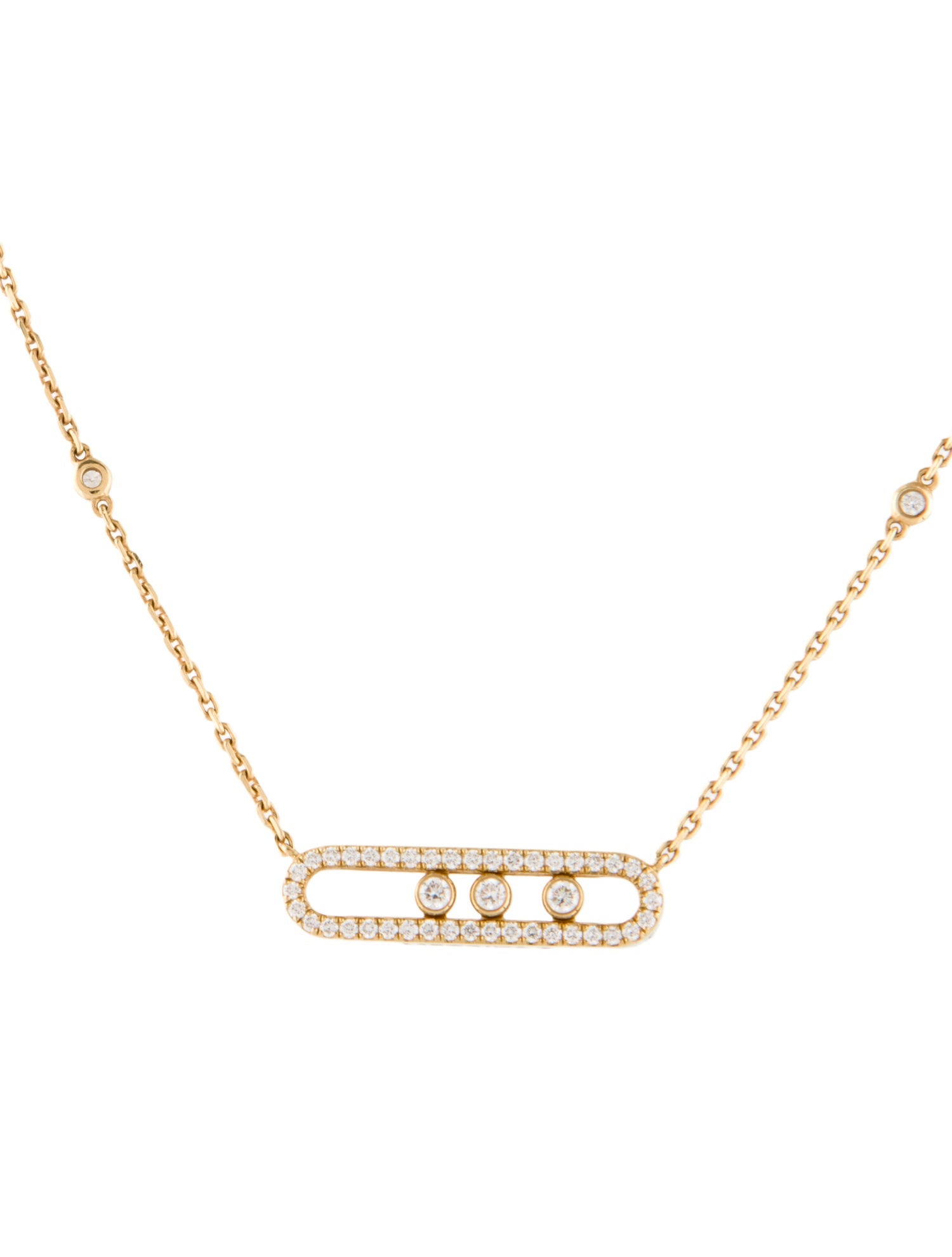 Messika 18K Diamond Baby Move Pendant Necklace