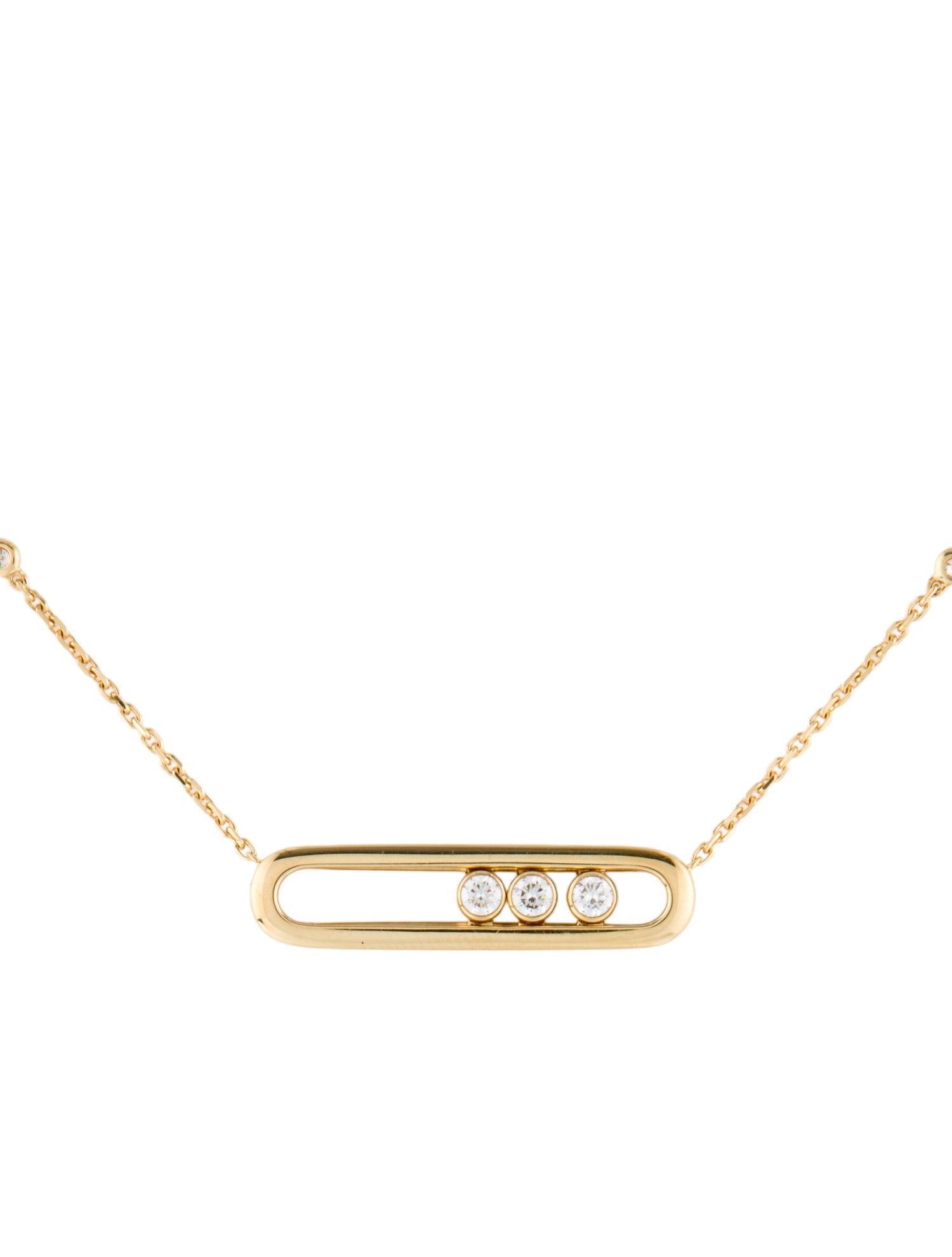 Messika 18K Diamond Move Pendant Necklace