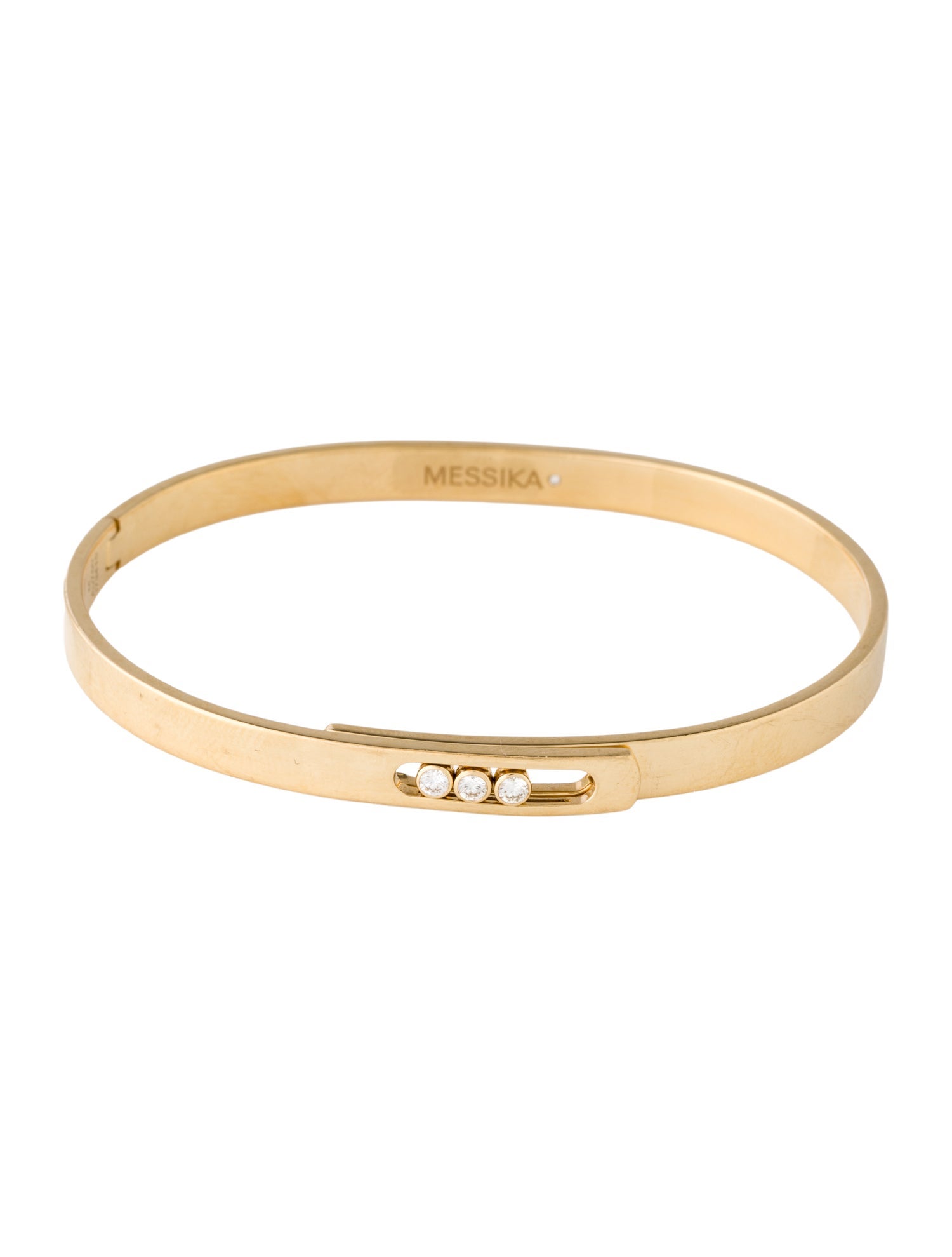 Messika 18K Diamond Move Noa Bangle Bracelet