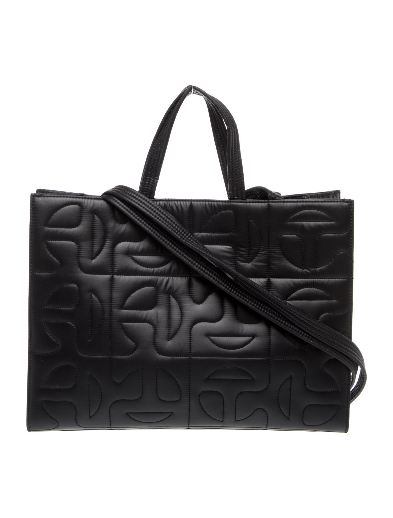 Moose Knuckles x Telfar Nylon Black Quilted Shopper Medium