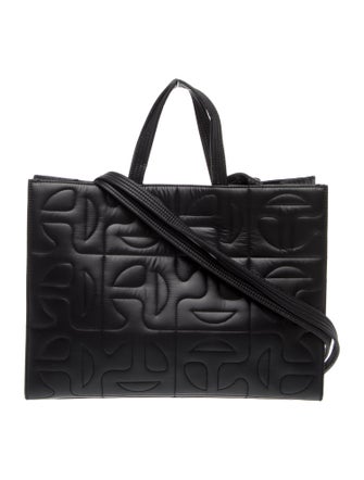 Moose Knuckles x Telfar Nylon Black Quilted Shopper Medium