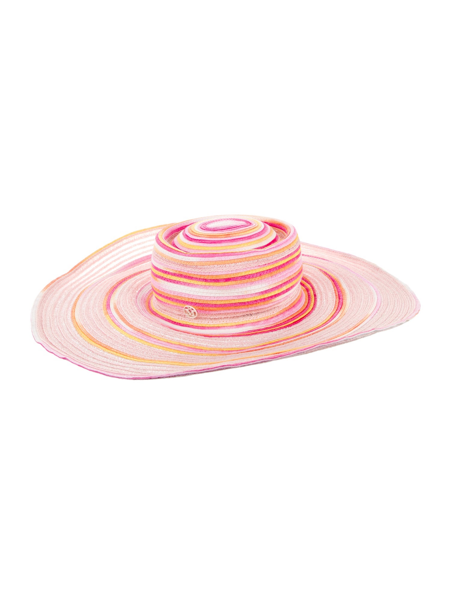 Maison Michel Paper Wide Brim Sun Hat