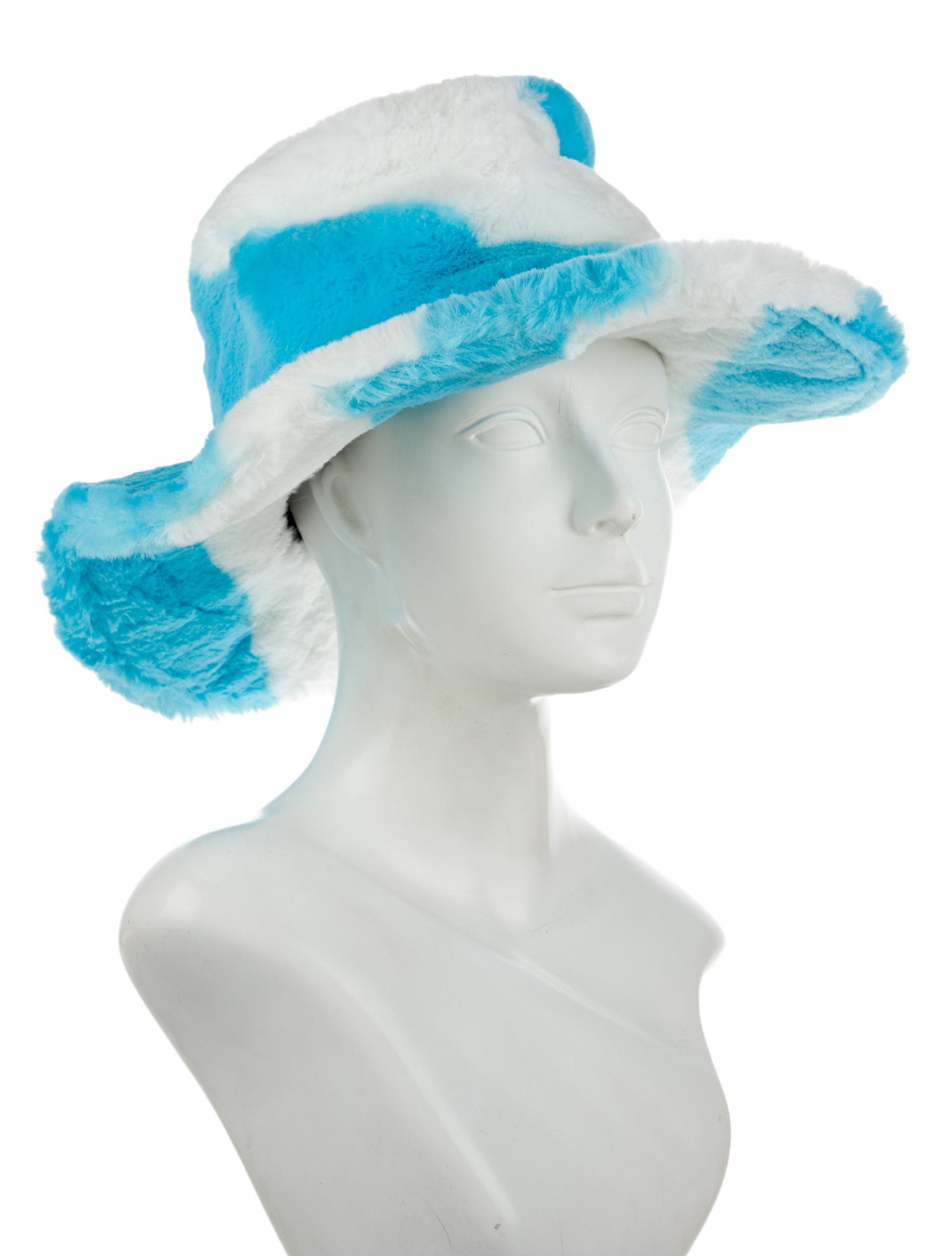 Maison Michel Furry Hat w Tag