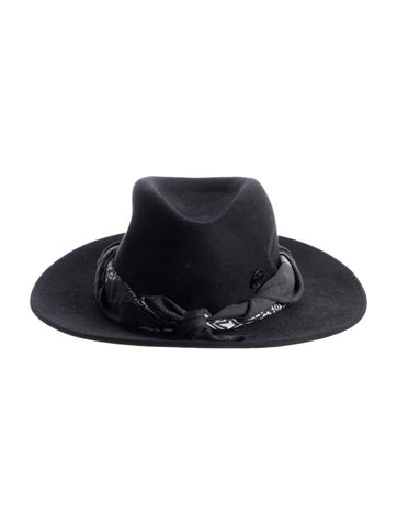 Maison Michel Hats Wide Brim Hat