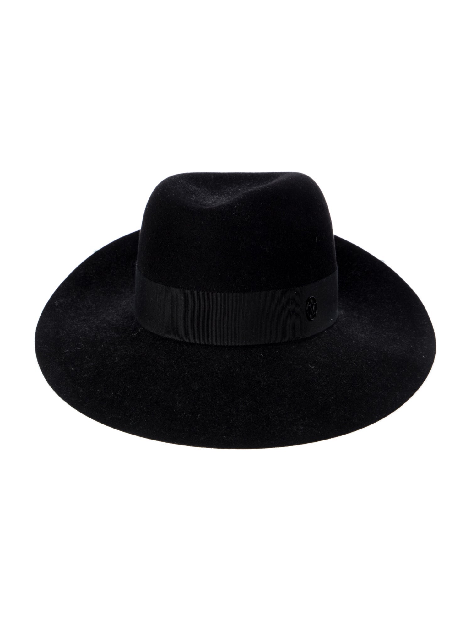 Maison Michel Rabbit Felt Brimmed Hat