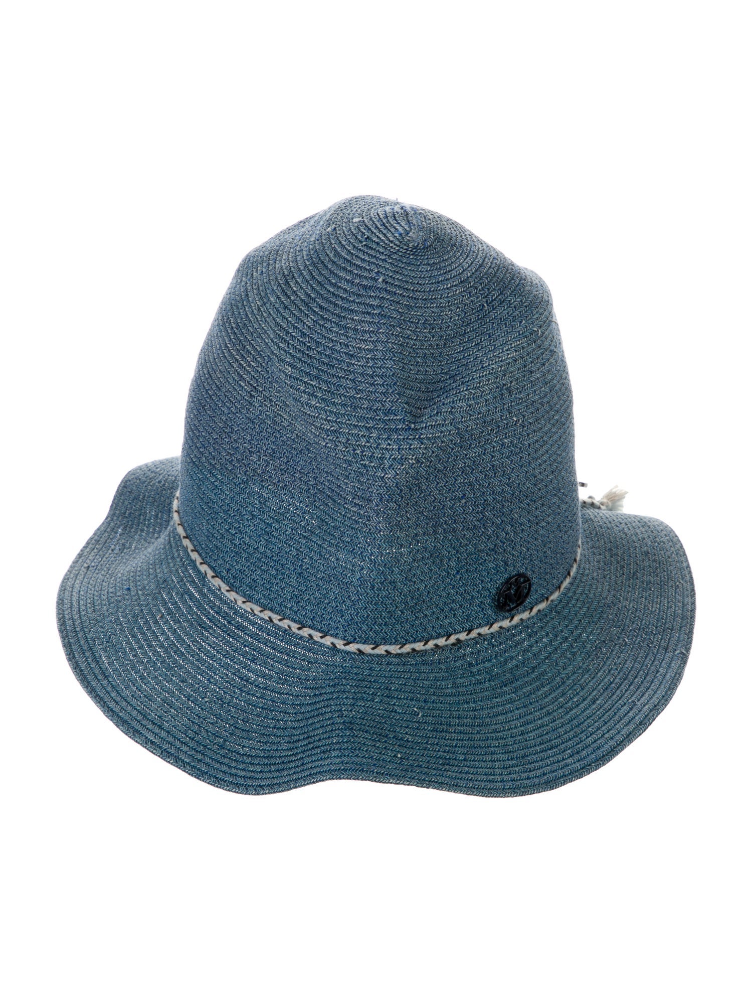 Maison Michel Solid Straw Bucket Hat