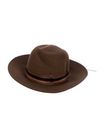 Maison Michel wide brim hat