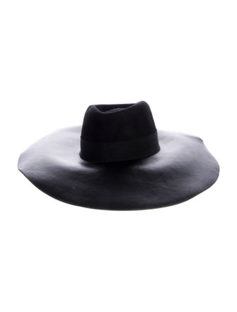 Maison Michel Wide Brim Hat