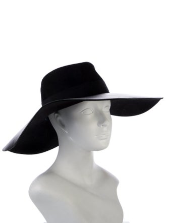 Maison Michel Wide Brim Hat