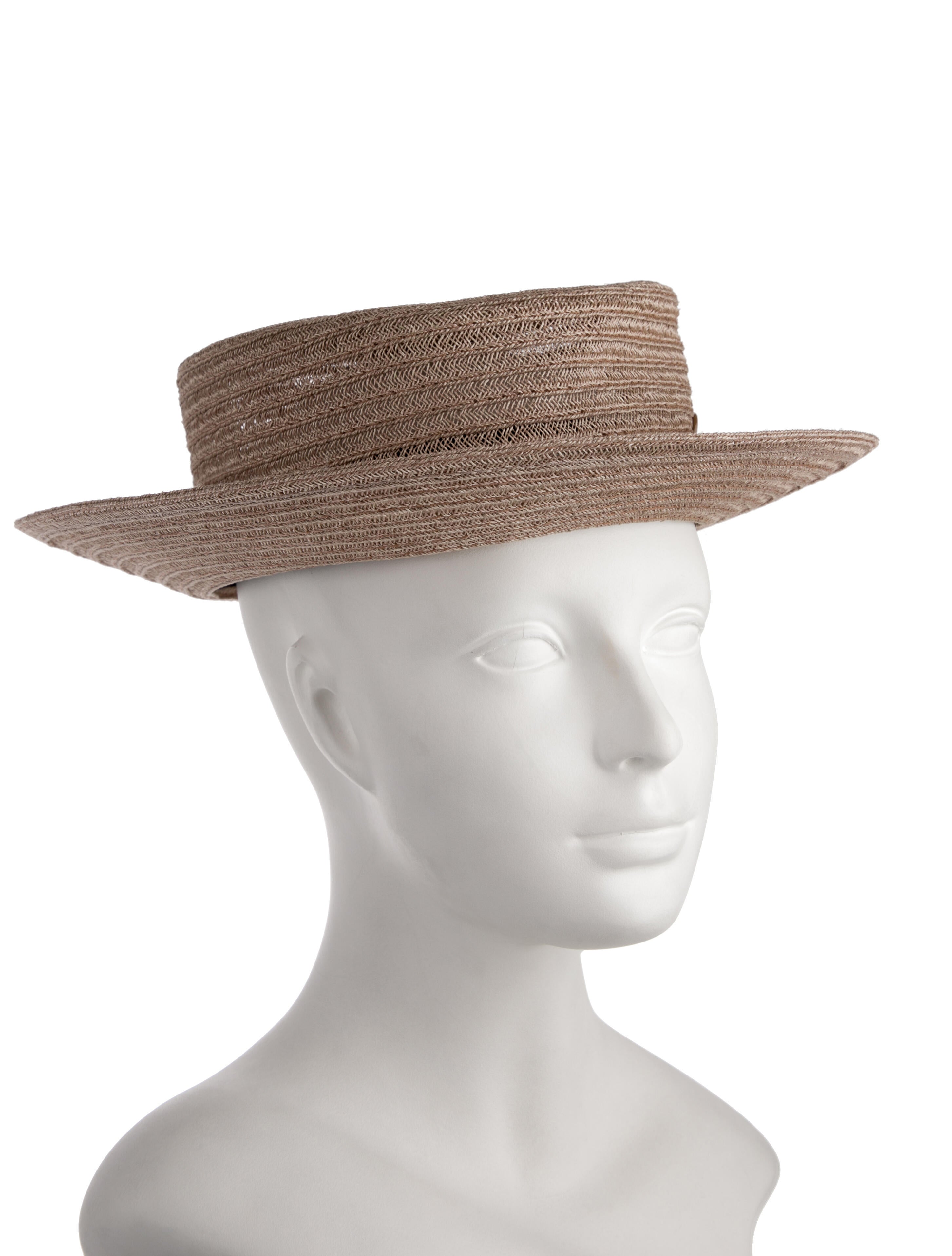 Maison Michel Spring/Summer Hemp Hat