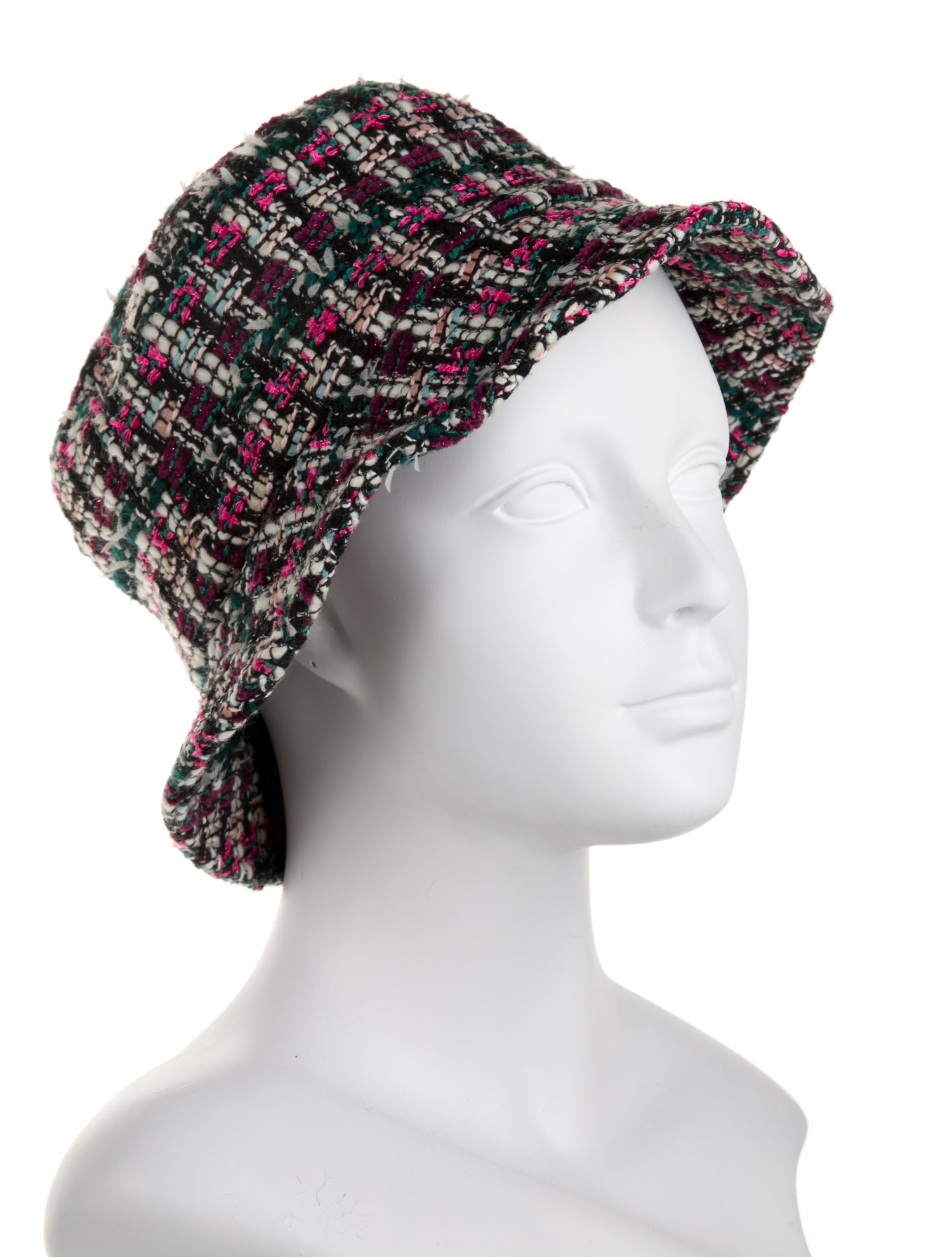 Maison Michel Women's Tweed Bucket Hat