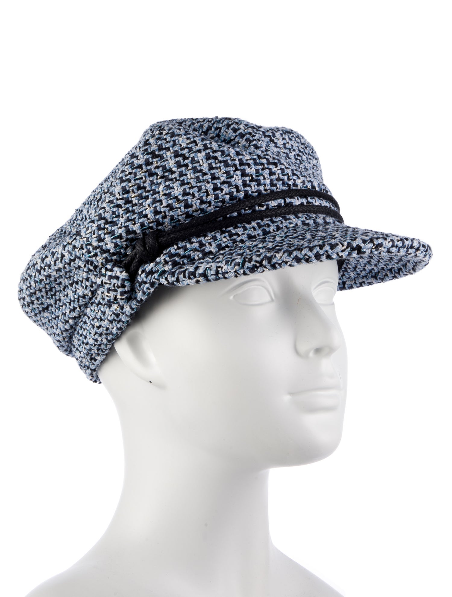 Maison Michel Tweed Sailor Hat