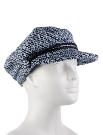 Maison Michel Tweed Sailor Hat