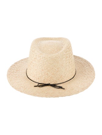 Maison Michel Straw Woven Sun Hat