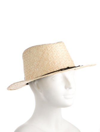 Maison Michel Straw Woven Sun Hat