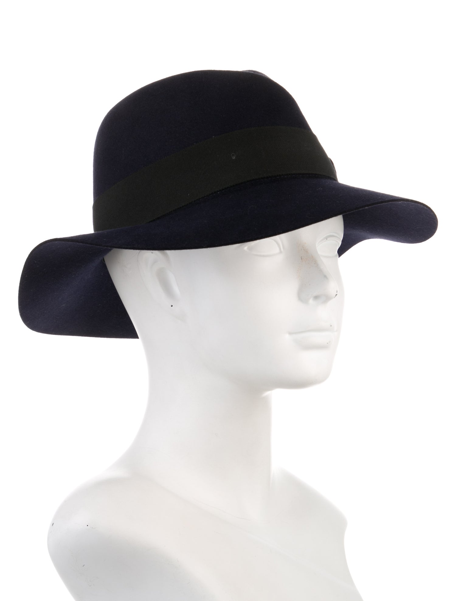 Maison Michel Maison Michel Felt Wide Brim Hat