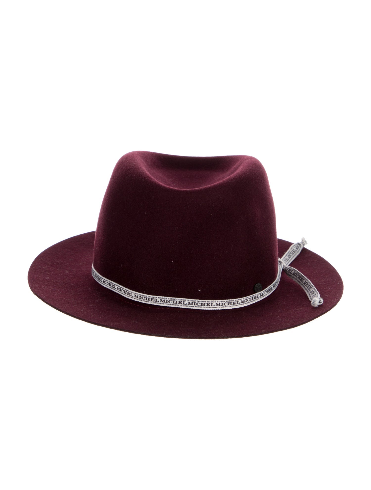 Maison Michel Wool Felt Fedora