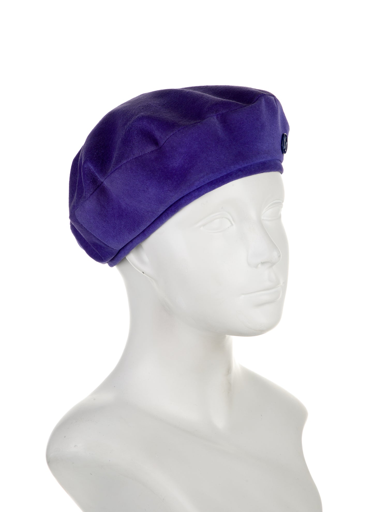 Maison Michel Solid Beret Hat