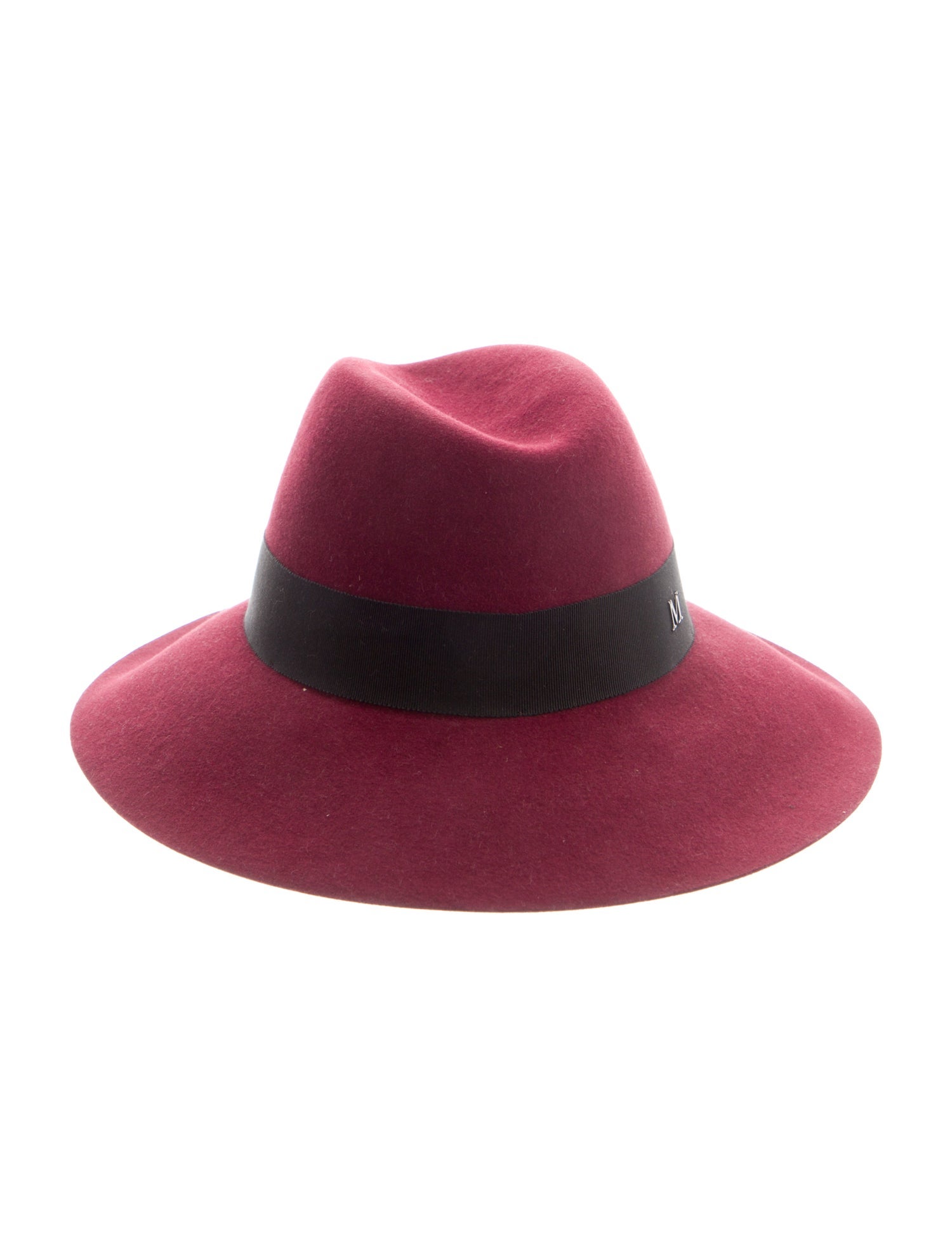 Maison Michel Suede Fedora Hat w/Tags