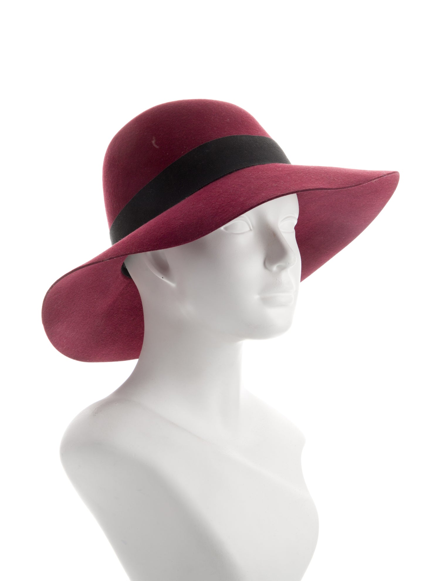 Maison Michel Suede Fedora Hat w/Tags