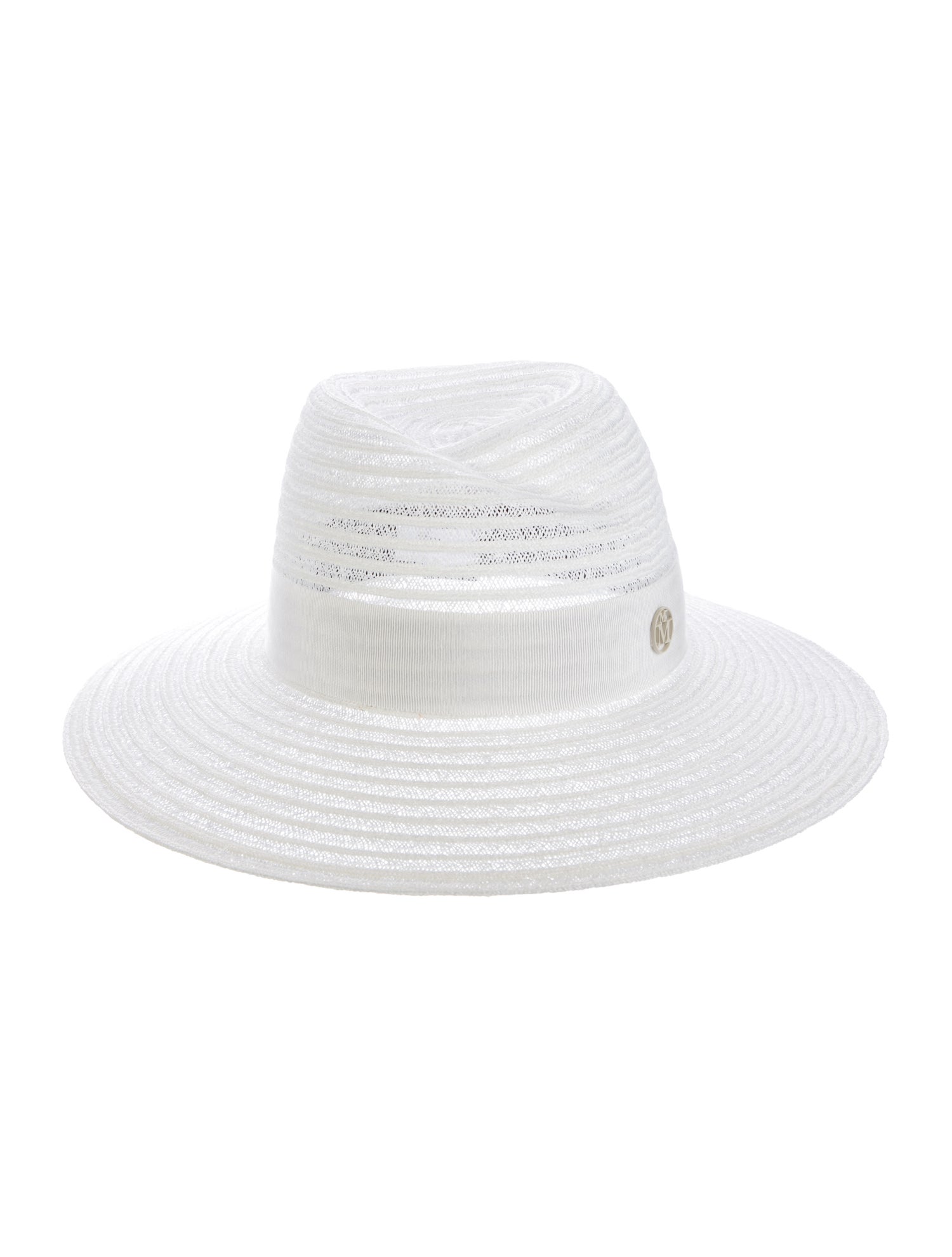 Maison Michel Woven Hemp Hat