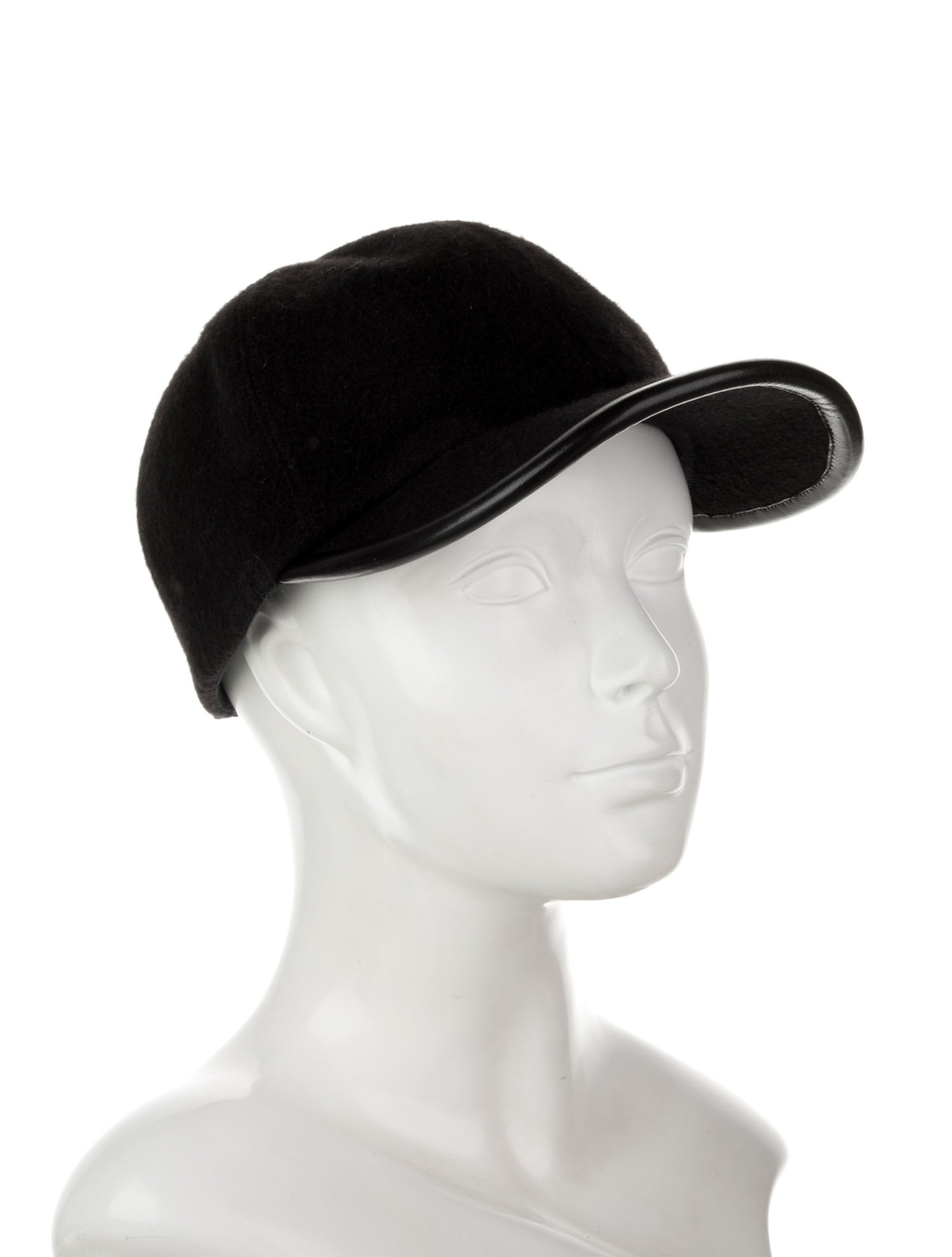 Maison Michel Cashmere Baseball Cap