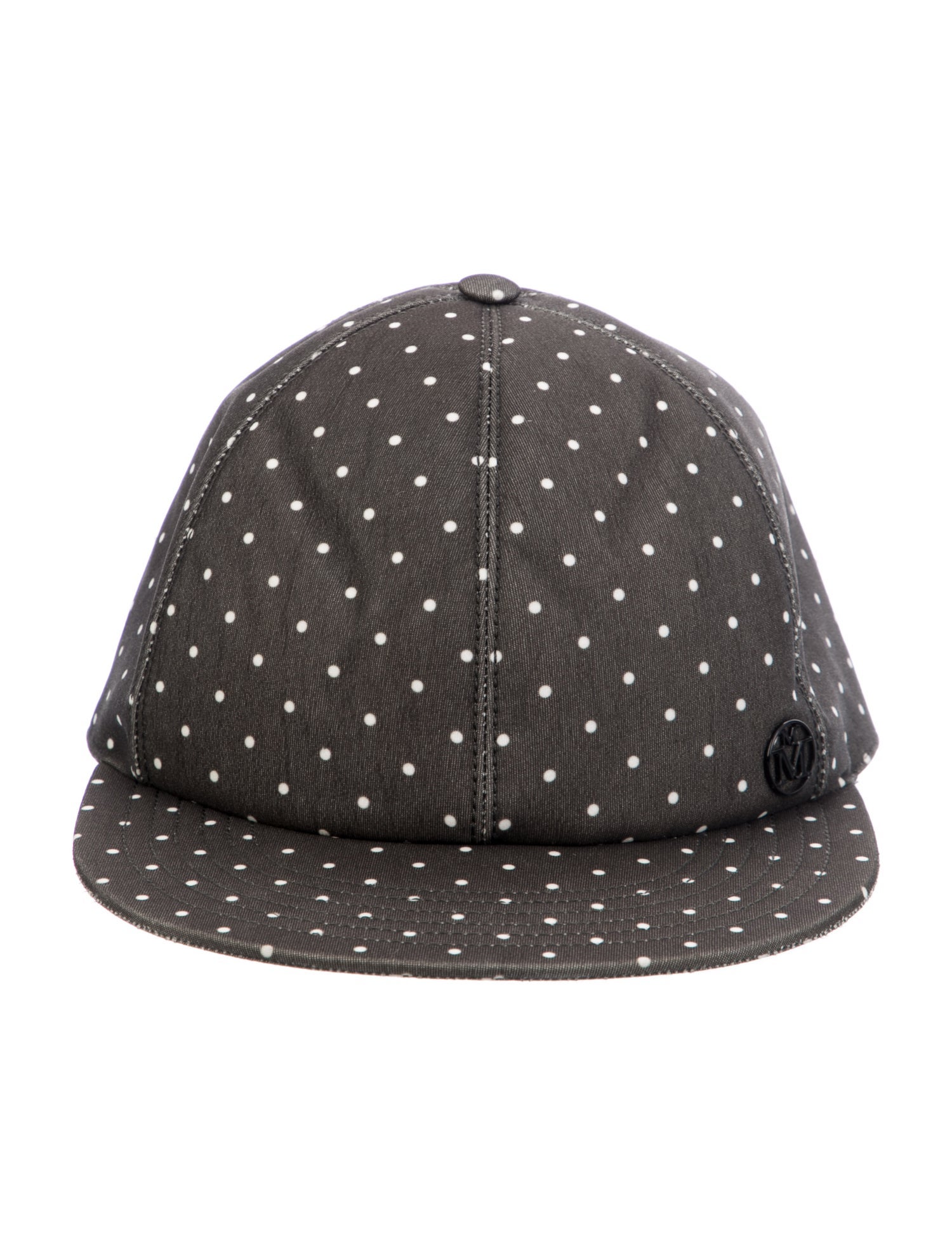 Maison Michel " Polka Dot " Pattern Baseball Cap
