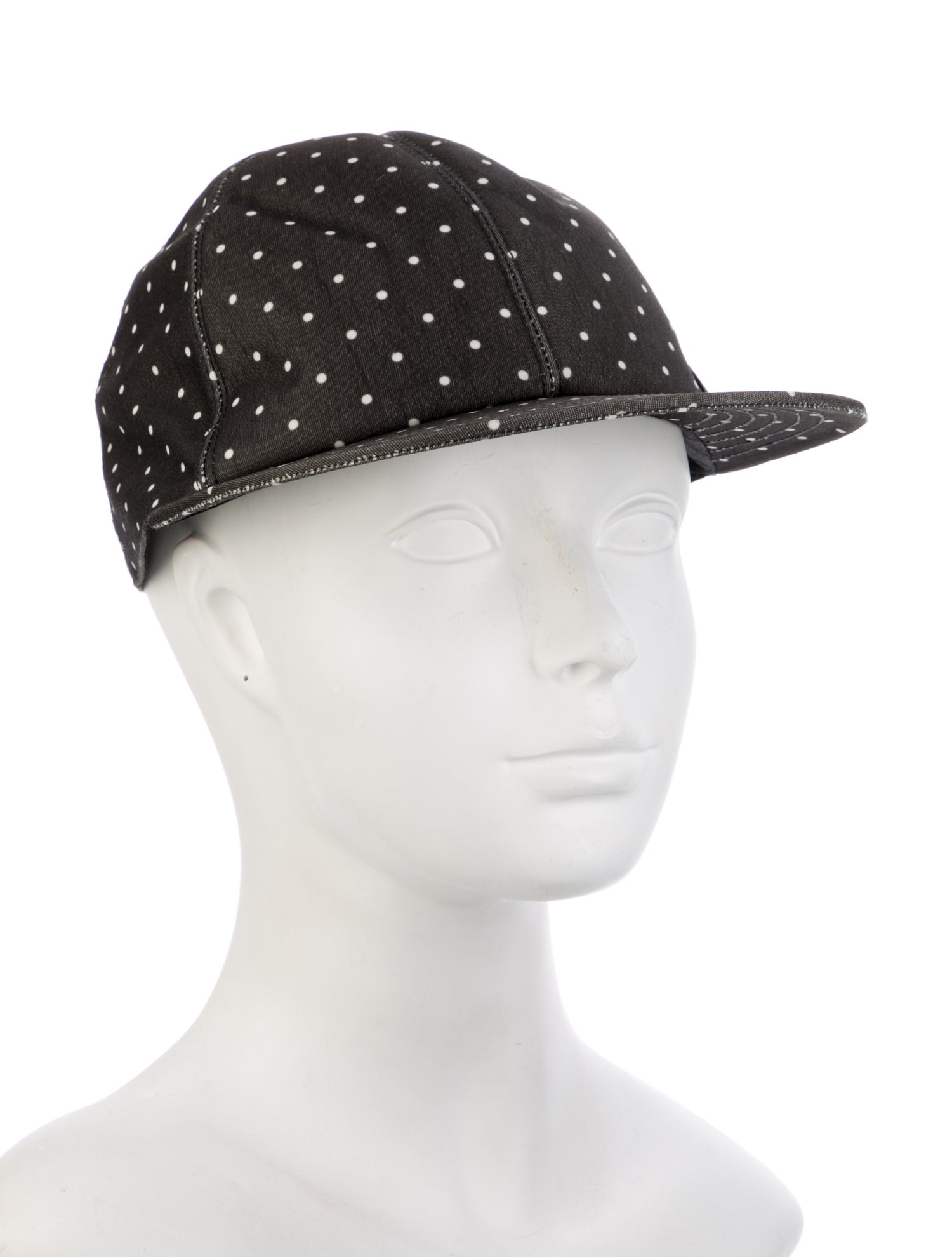 Maison Michel " Polka Dot " Pattern Baseball Cap