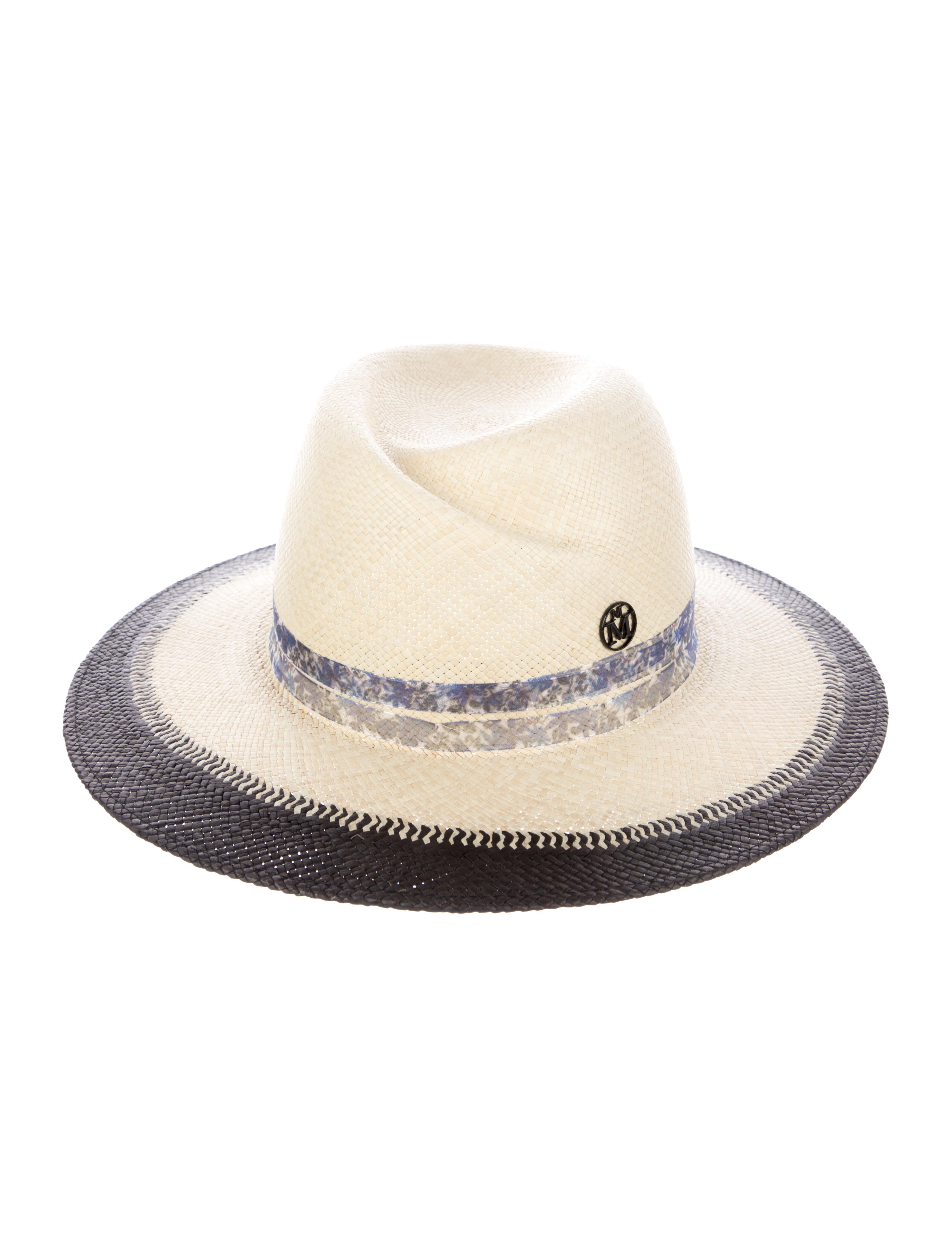 Maison Michel Straw Fedora