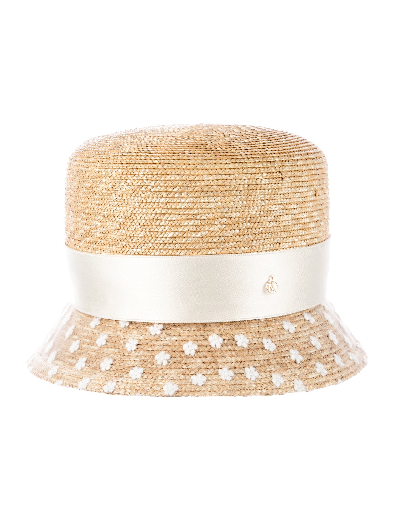 Maison Michel Straw Bucket Hat w/Tags