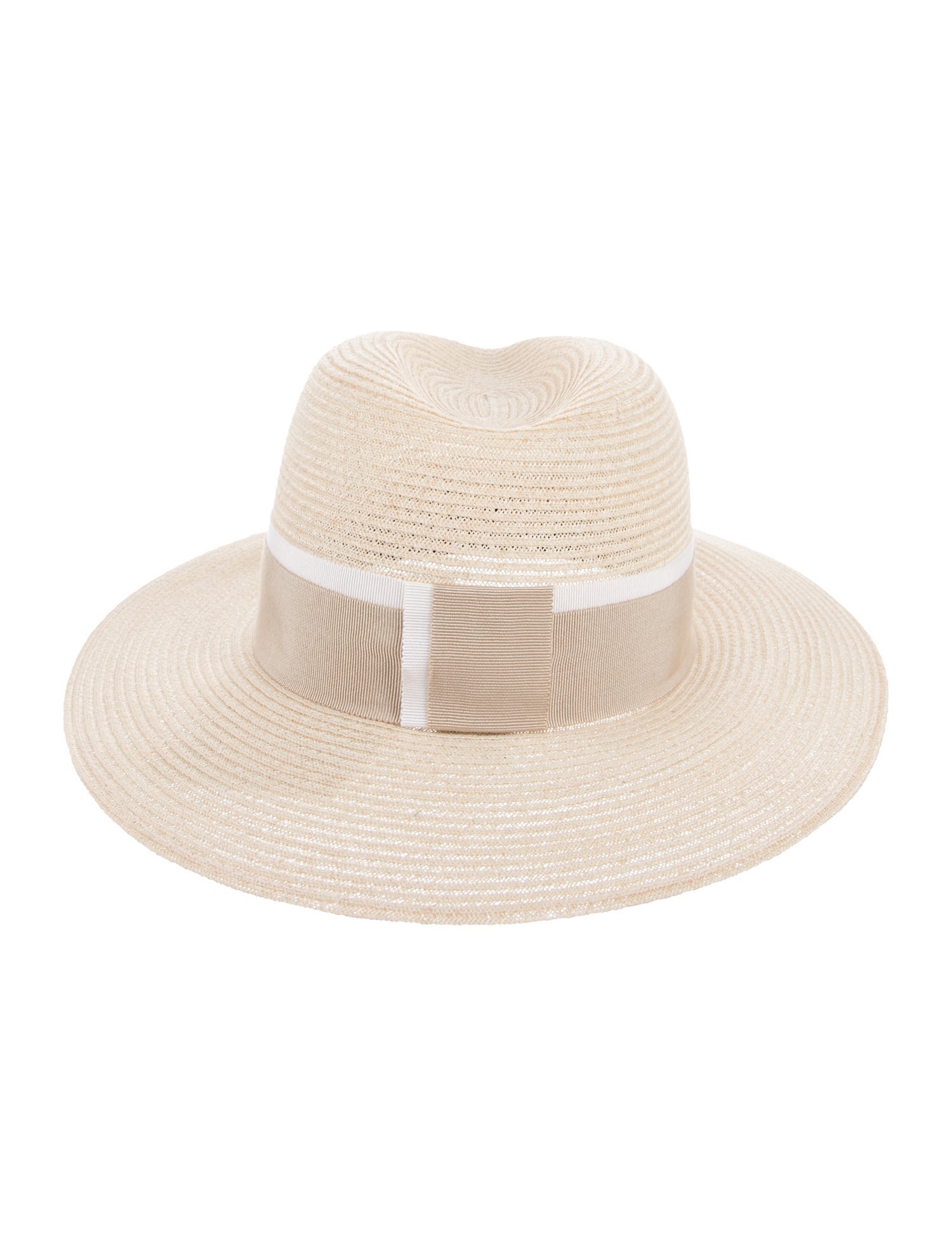 Maison Michel Wide Brim Straw Hat w/Tags