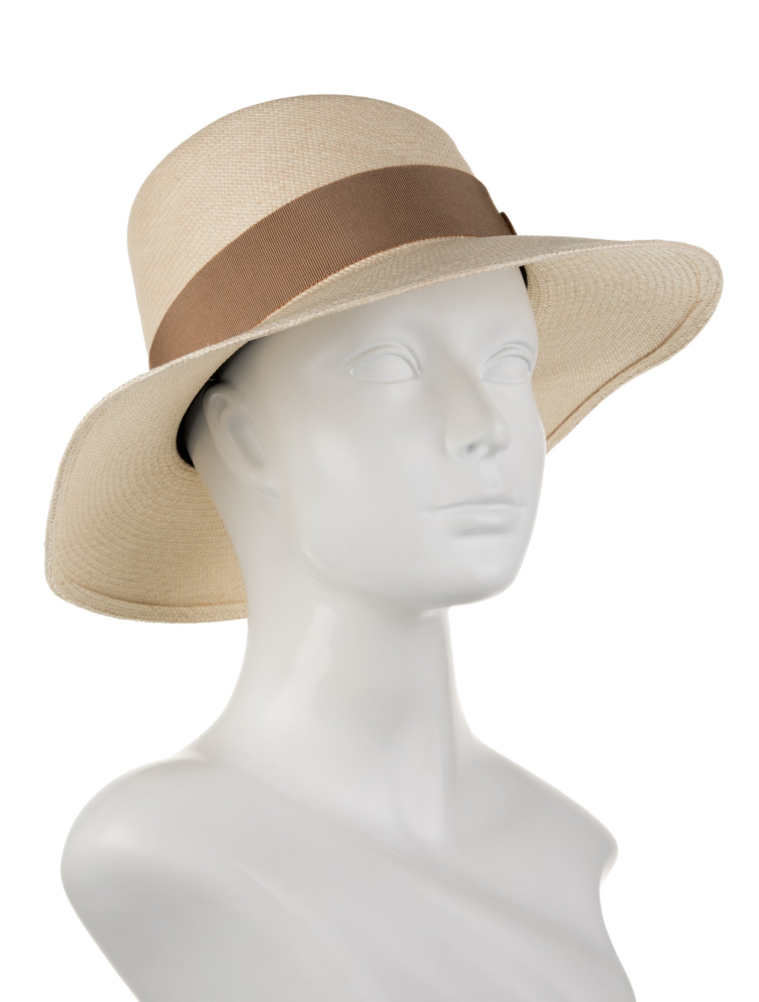 Maison Michel Virgine Straw Fedora Hat w/Tags
