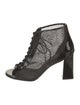 Maison Ernest Mesh Lace-Up Boots