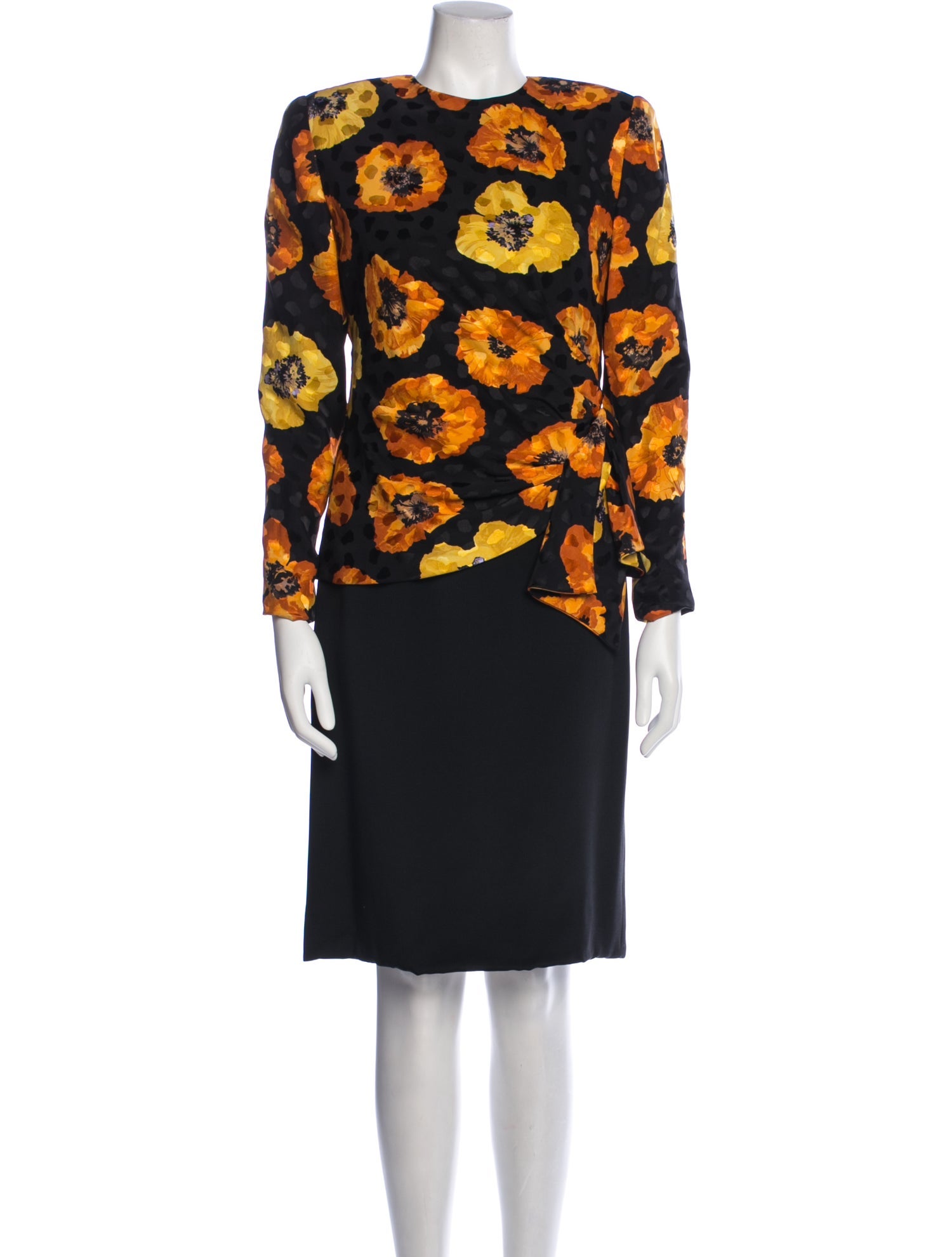 Helga Vintage Midi Length Dress