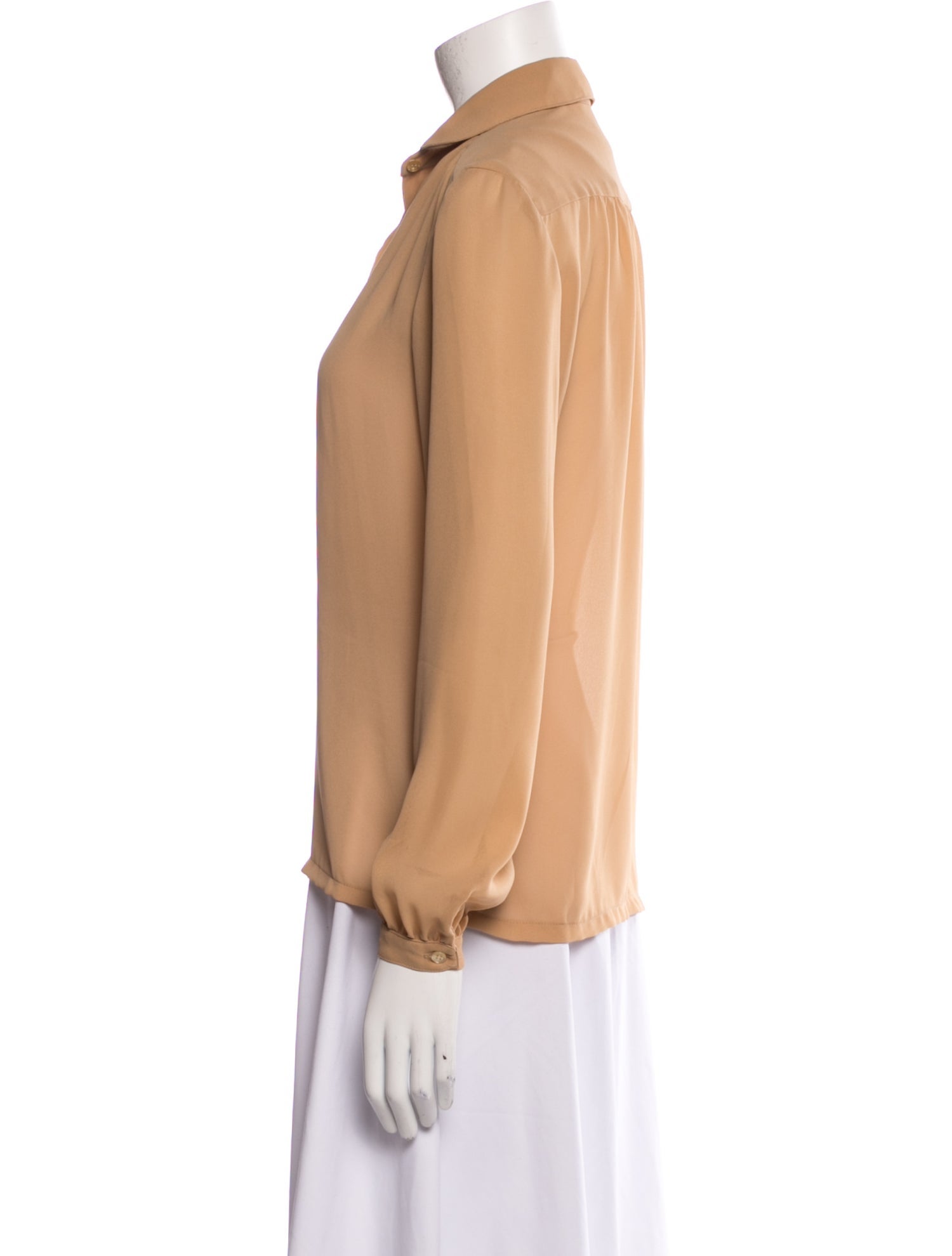 Montaldo's Long Sleeve Button-Up Top