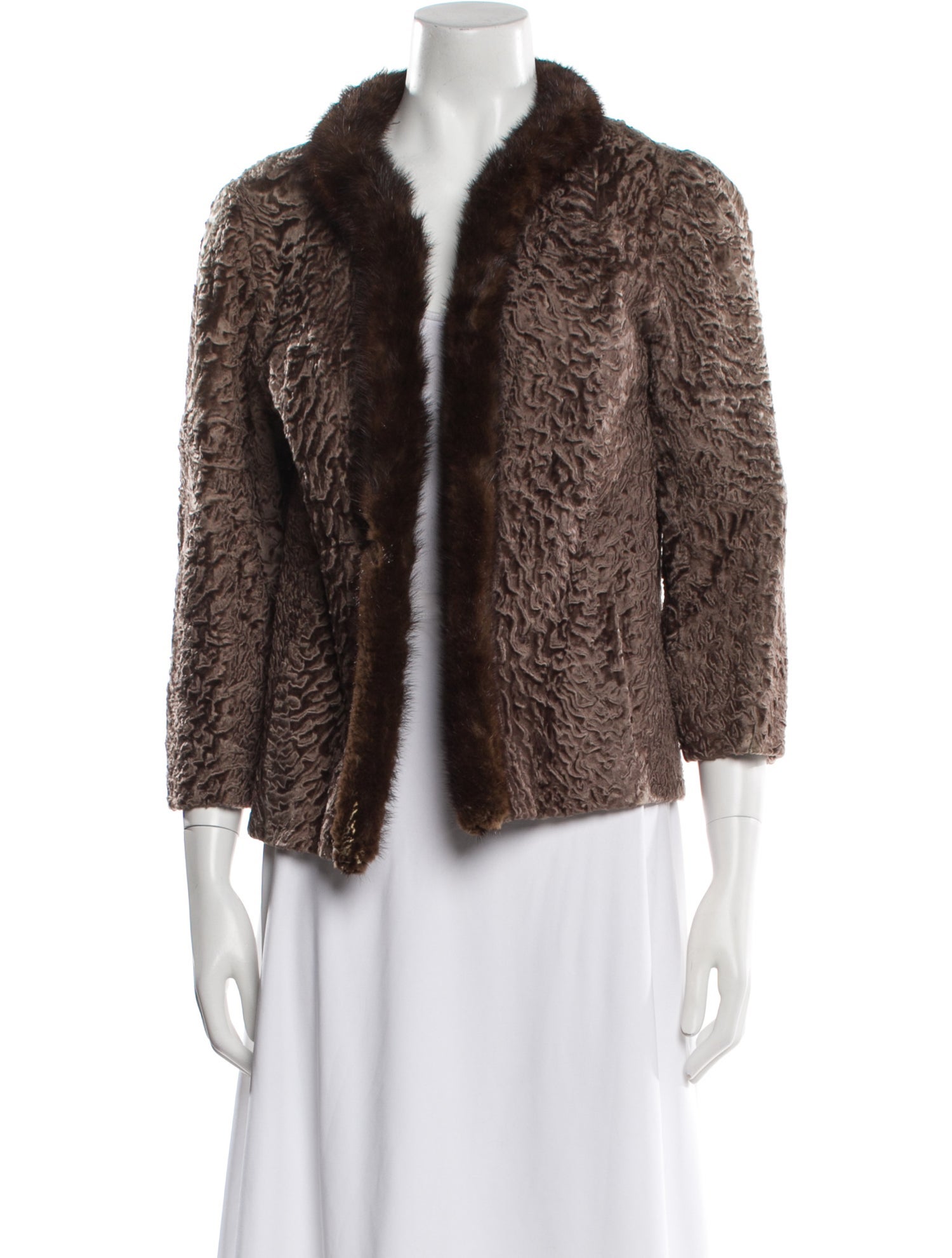 Montaldo's Fur Faux Fur Jacket