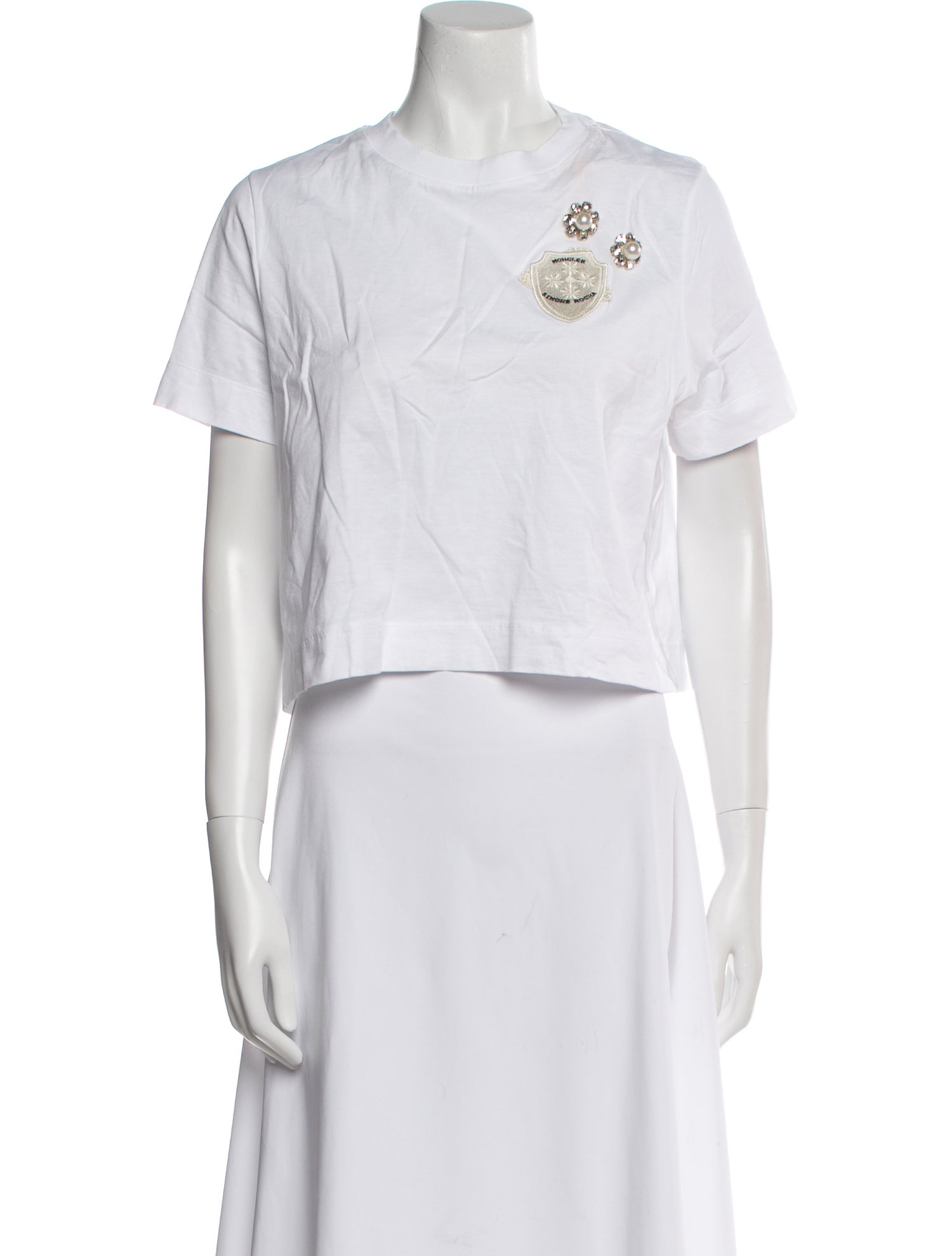 Moncler x Simone Rocha Crew Neck Short Sleeve T-Shirt