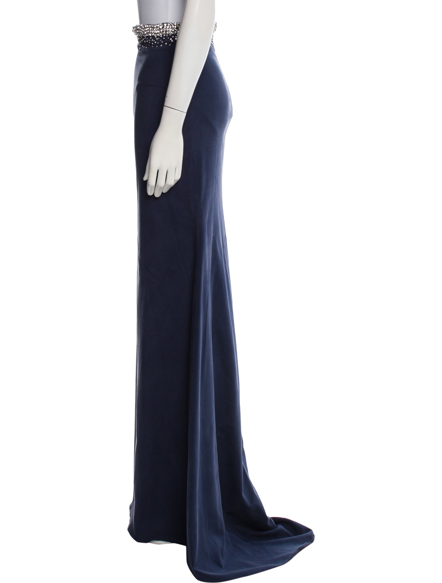 Miss Sohee Silk Long Skirt