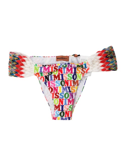 Missoni Mare Printed Bottoms Red