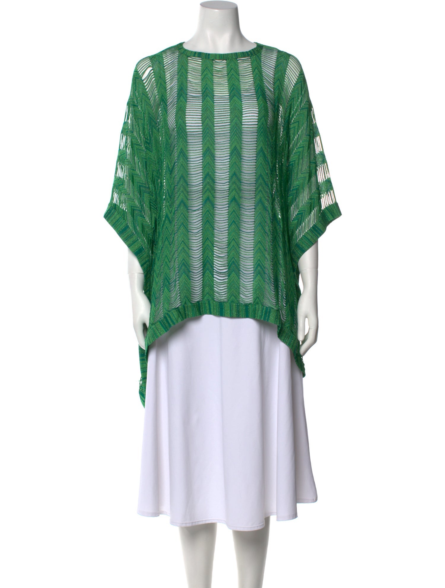 Missoni Mare Crew Neck Short Sleeve Tunic