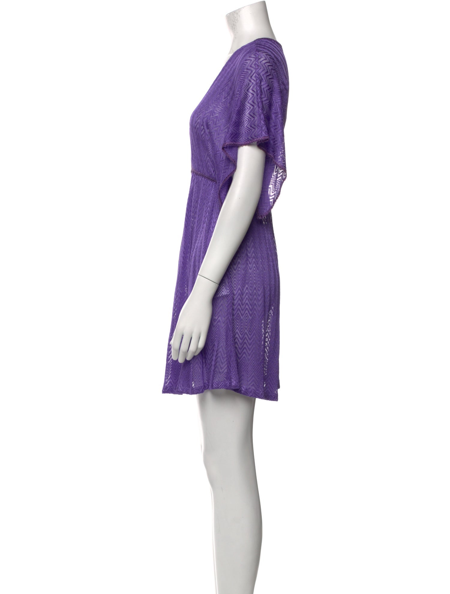 Missoni Mare V-Neck Mini Dress w/ Tags