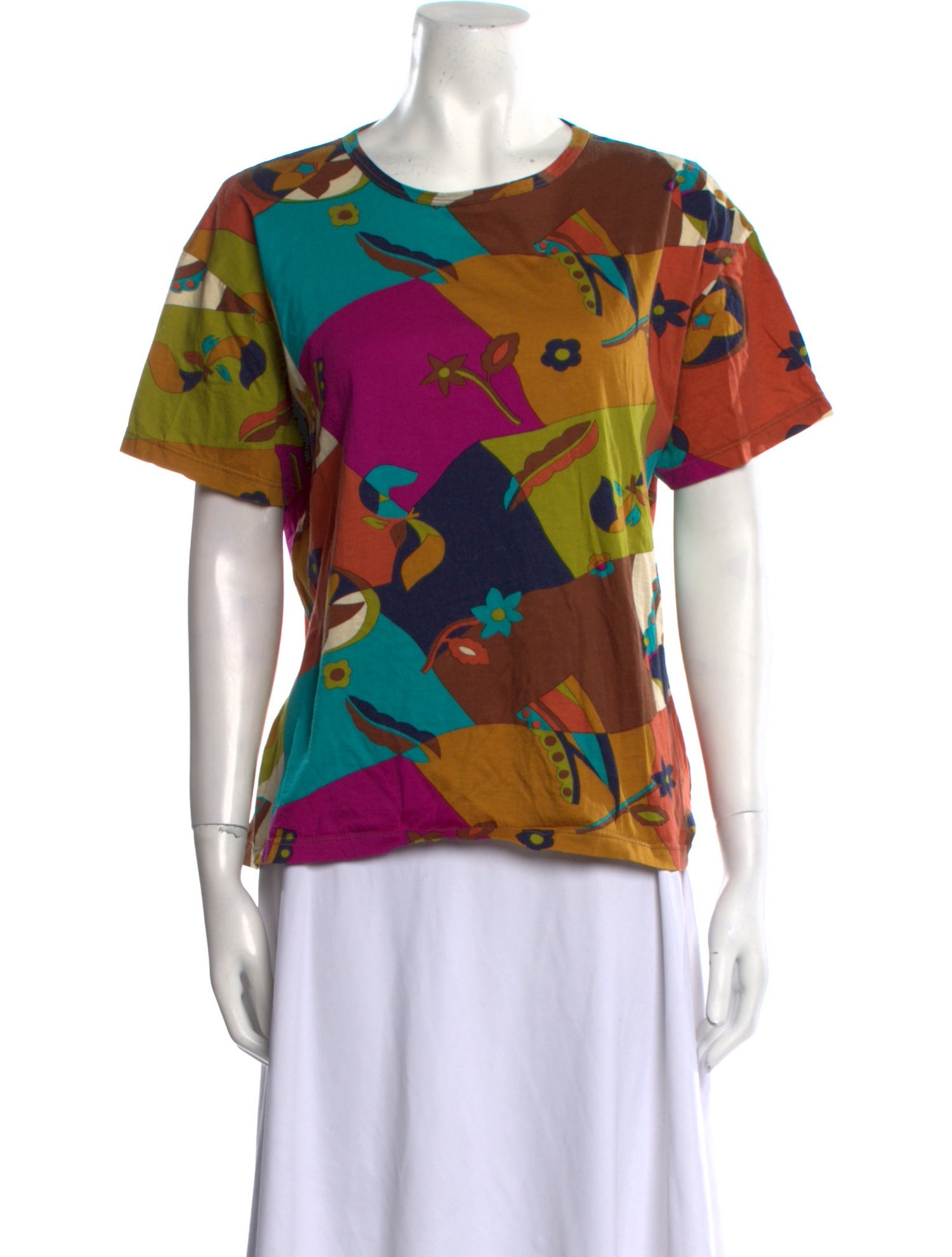 Missoni Mare Printed Crew Neck T-Shirt