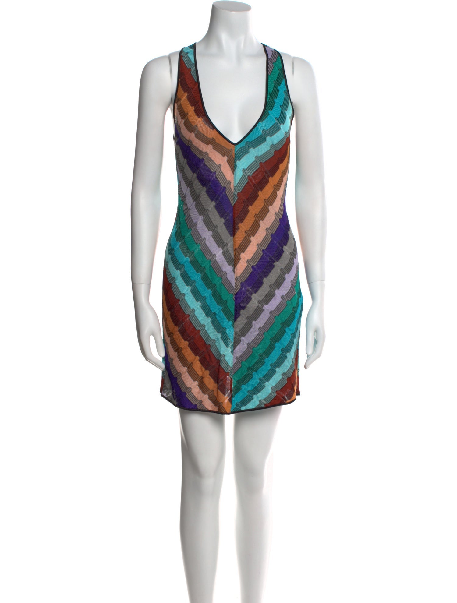 Missoni Mare Striped Mini Dress