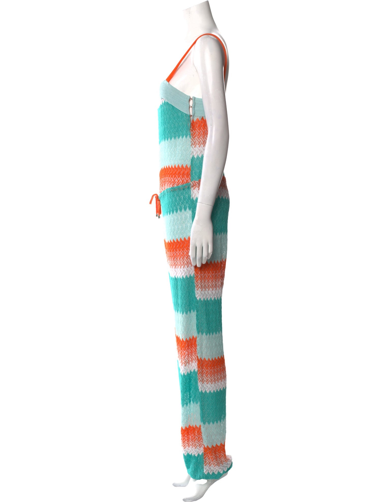 Missoni Mare Striped Square Neckline Jumpsuit