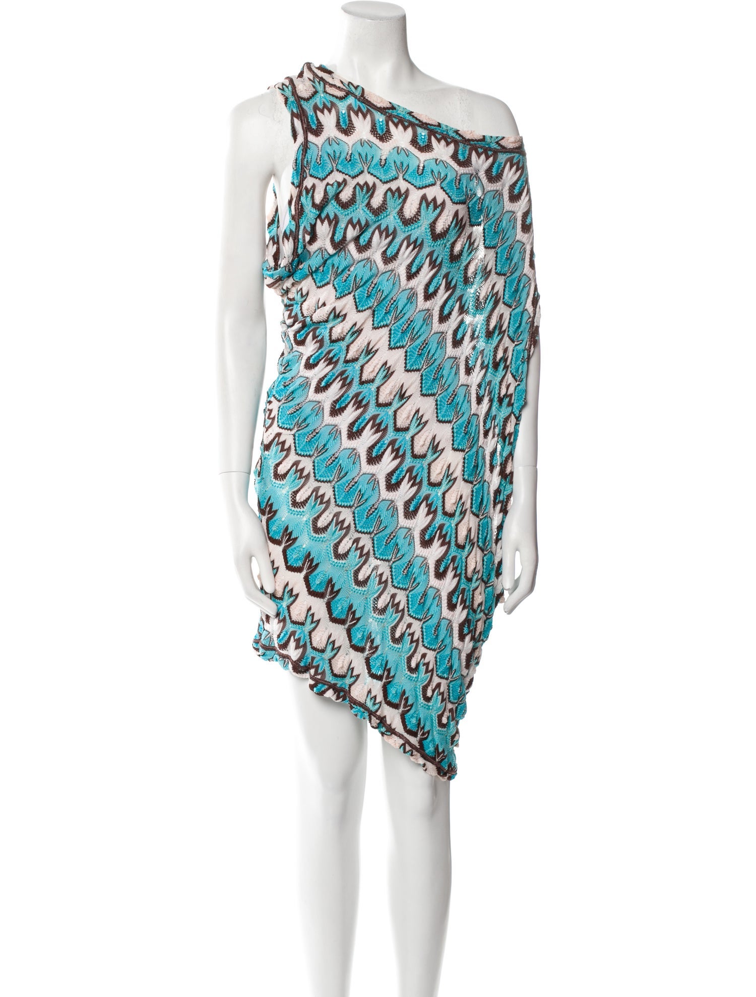 Missoni Mare Printed Mesh Accents Cover-Up